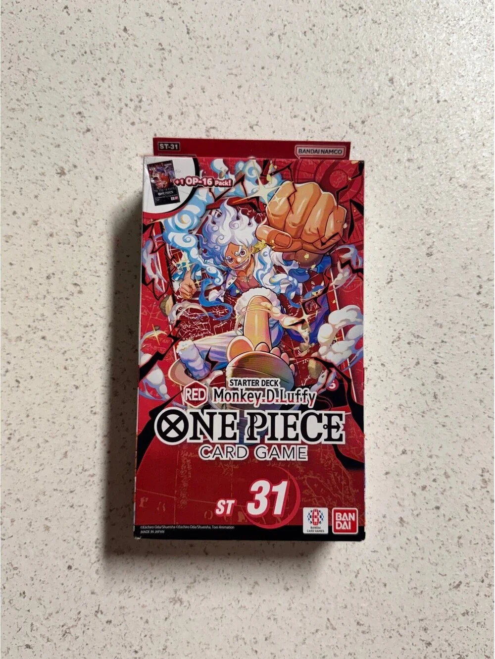 One Piece Game Starter Deck Red Monkey.D.Luffy ST-31 ENGLISH